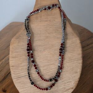 WHBM Necklace Long Double Layer